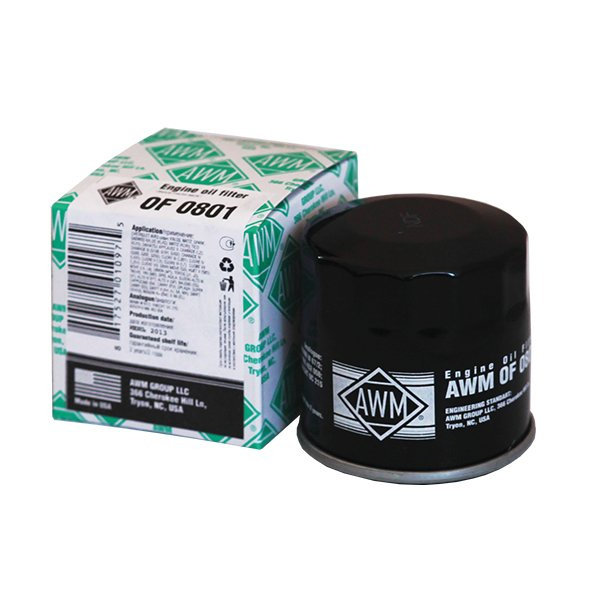 Фильтр масляный CHEVROLET AVEO/ DAEWOO MATIZ (AWM) OF 0801 (W 67/2)