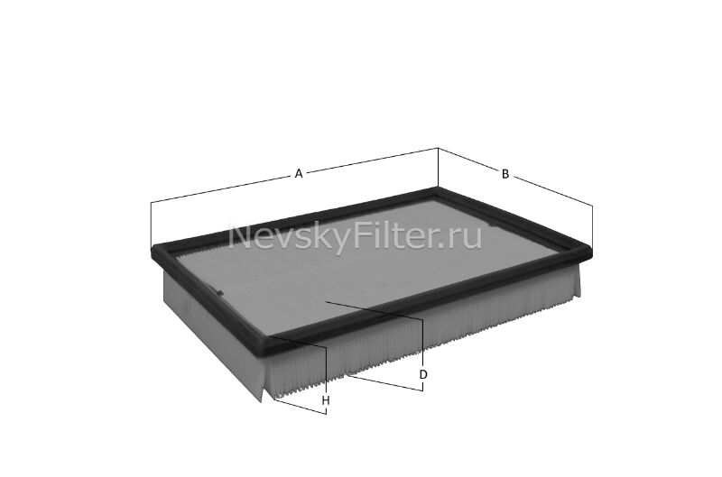 Фильтр воздушный Opel Omega NF-5038