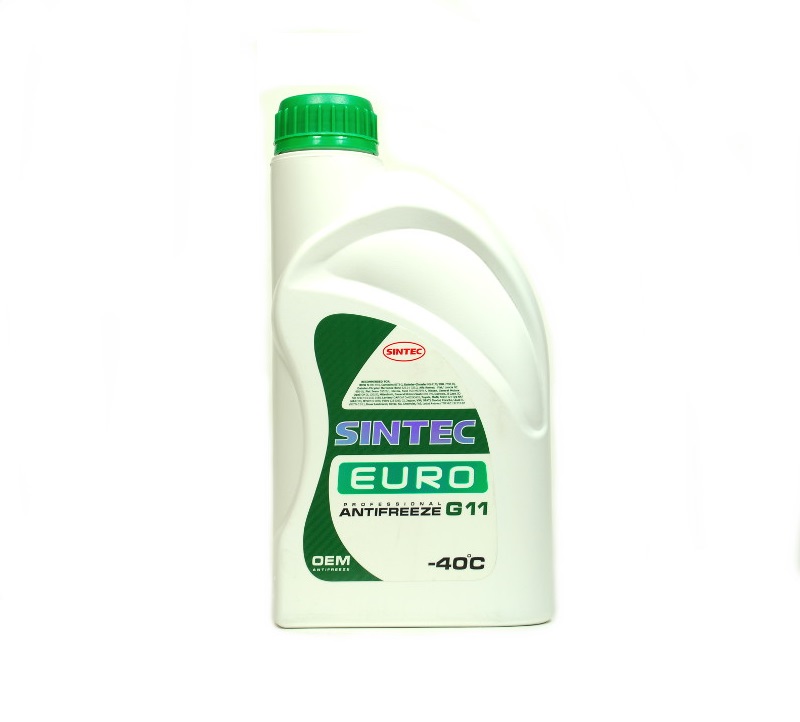 Антифриз Sintec Euro (зеленый) G 11 1кг