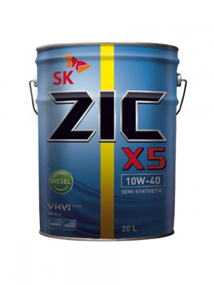 ZIC X5 DIESEL 10W40 п/синт 20л