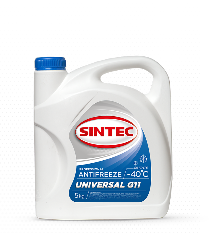 Антифриз Sintec Universal (синий) G 11 5кг